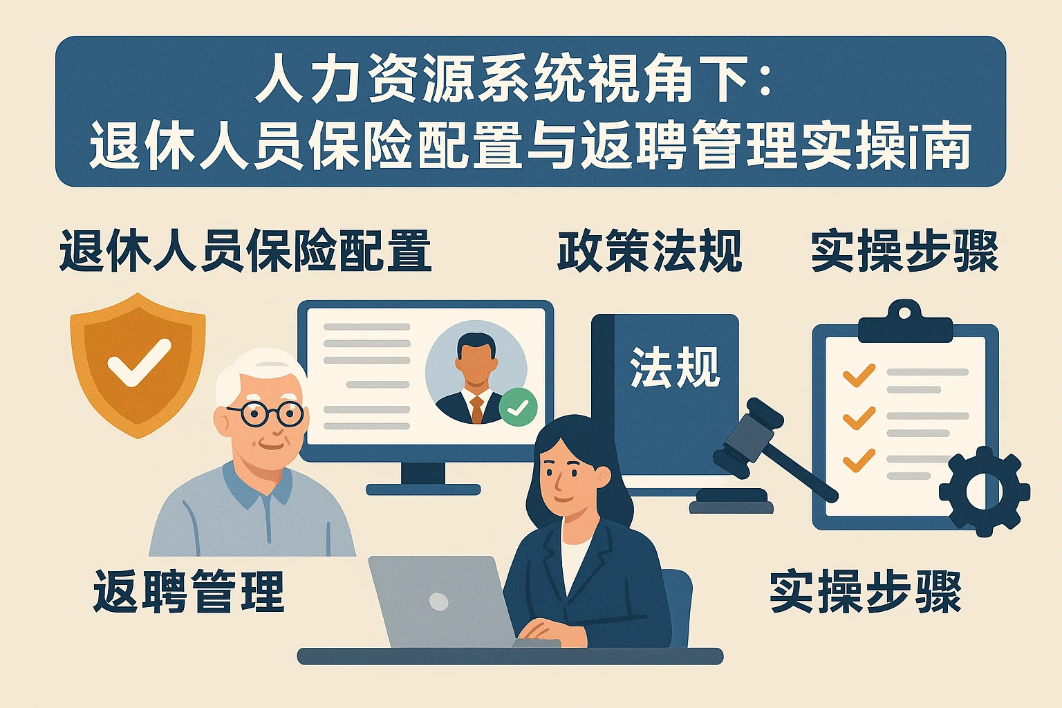 人力资源系统视角下：退休人员保险配置与返聘管理实操指南