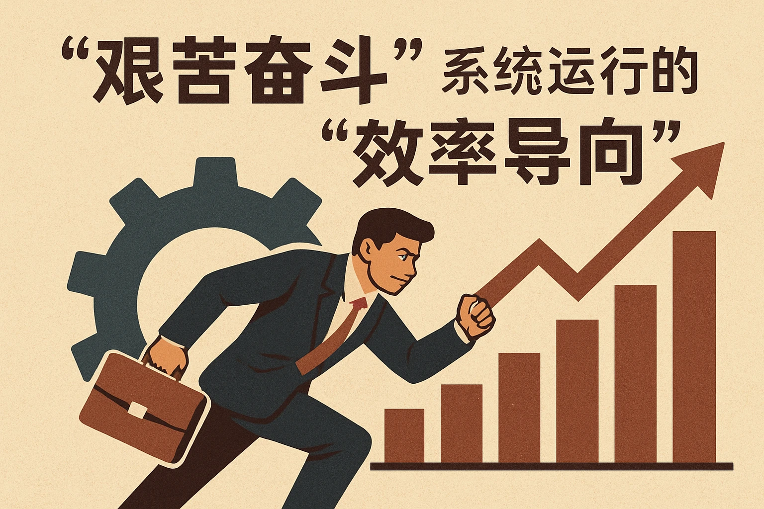 2. “艰苦奋斗”：系统运行的“效率导向”