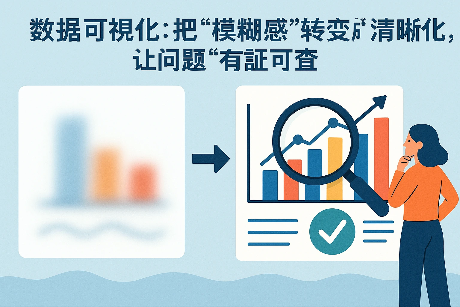 2. 数据可视化：把“模糊感”变成“清晰化”，让问题“有证可查”