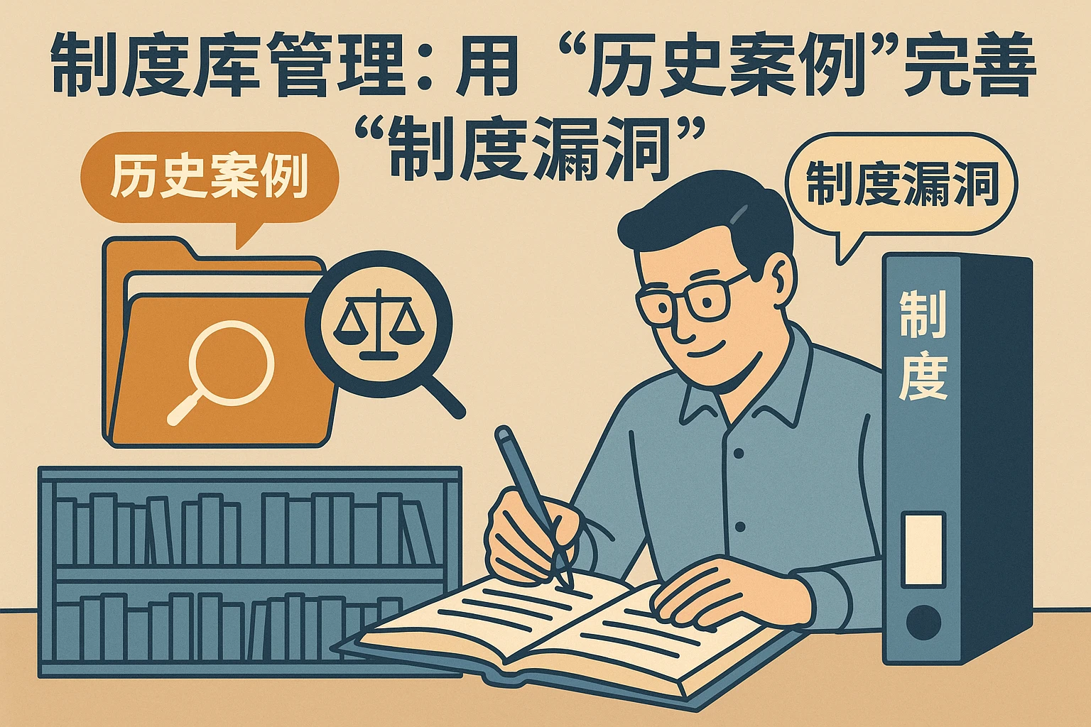 2. 制度库管理：用“历史案例”完善“制度漏洞”