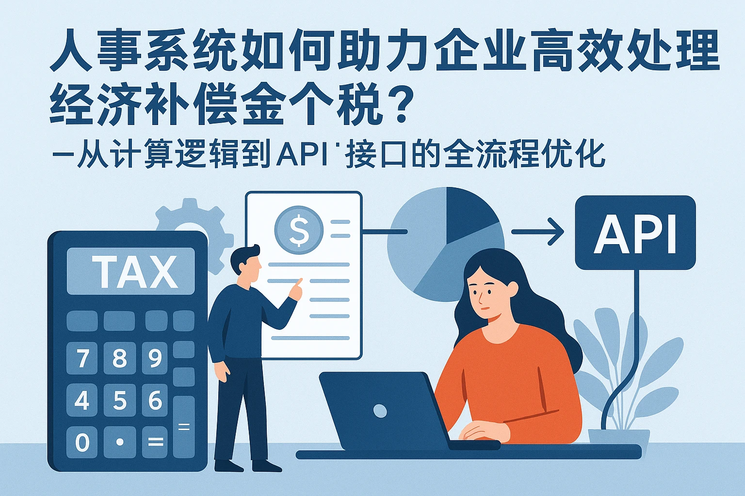 人事系统如何助力企业高效处理经济补偿金个税？——从计算逻辑到API接口的全流程优化