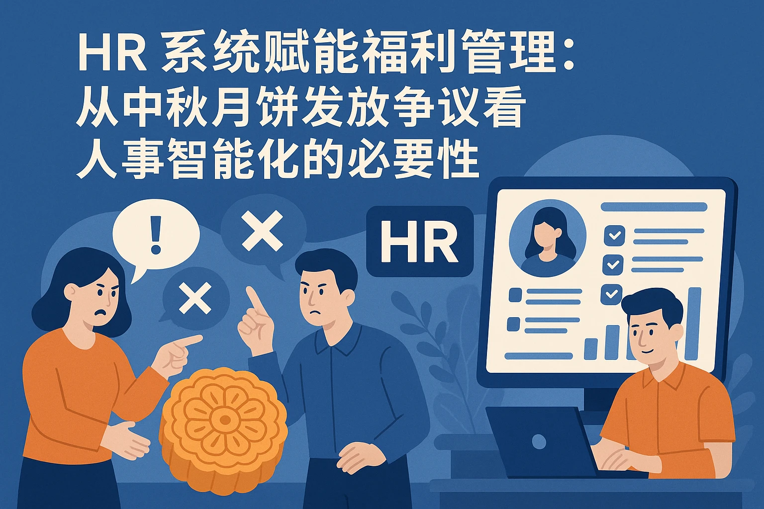 HR系统赋能福利管理：从中秋月饼发放争议看人事智能化的必要性