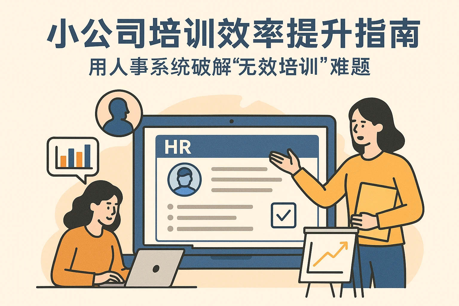 小公司培训效率提升指南：用人事系统破解“无效培训”难题