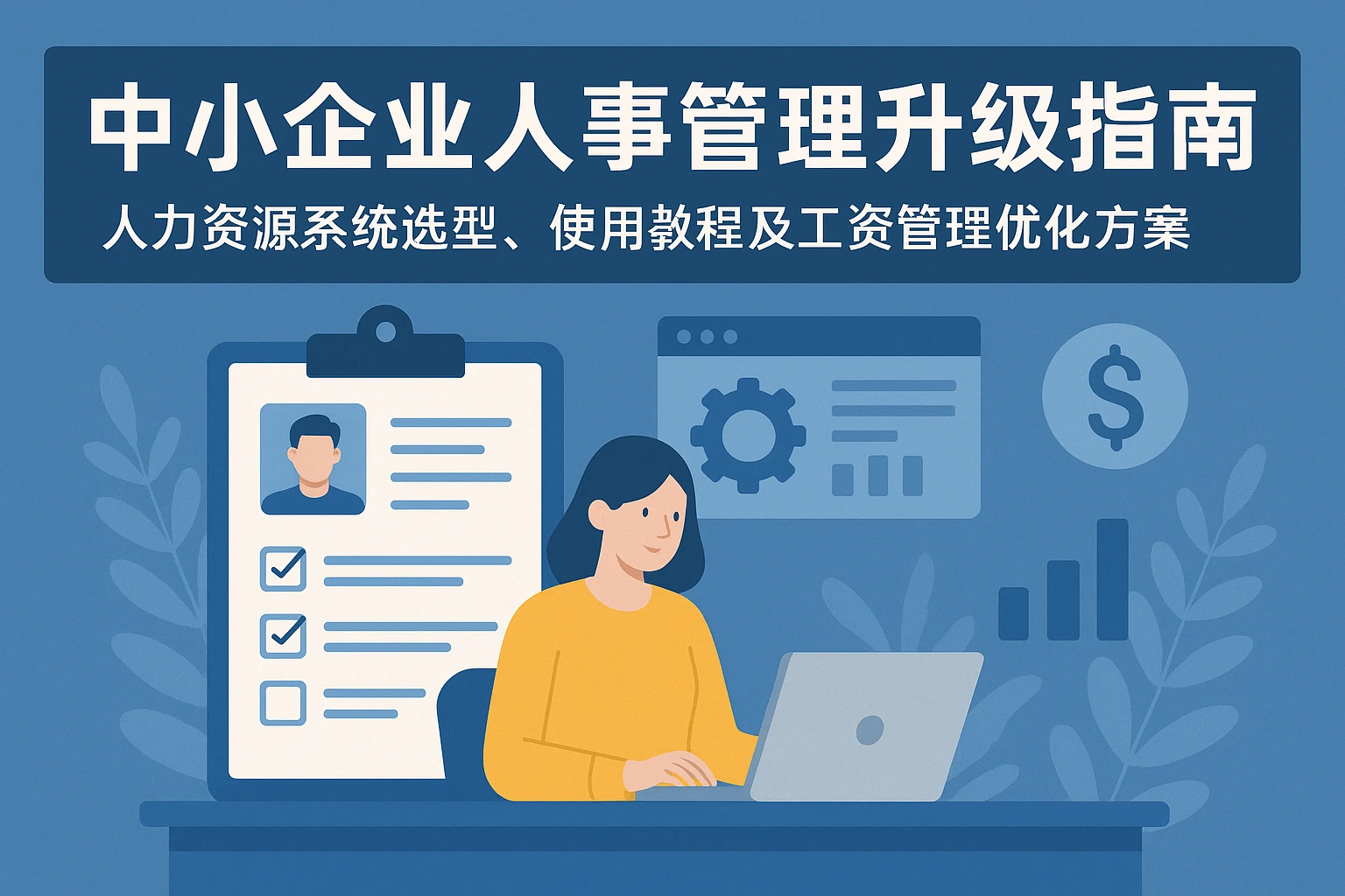 中小企业人事管理升级指南：人力资源系统选型、使用教程及工资管理优化方案