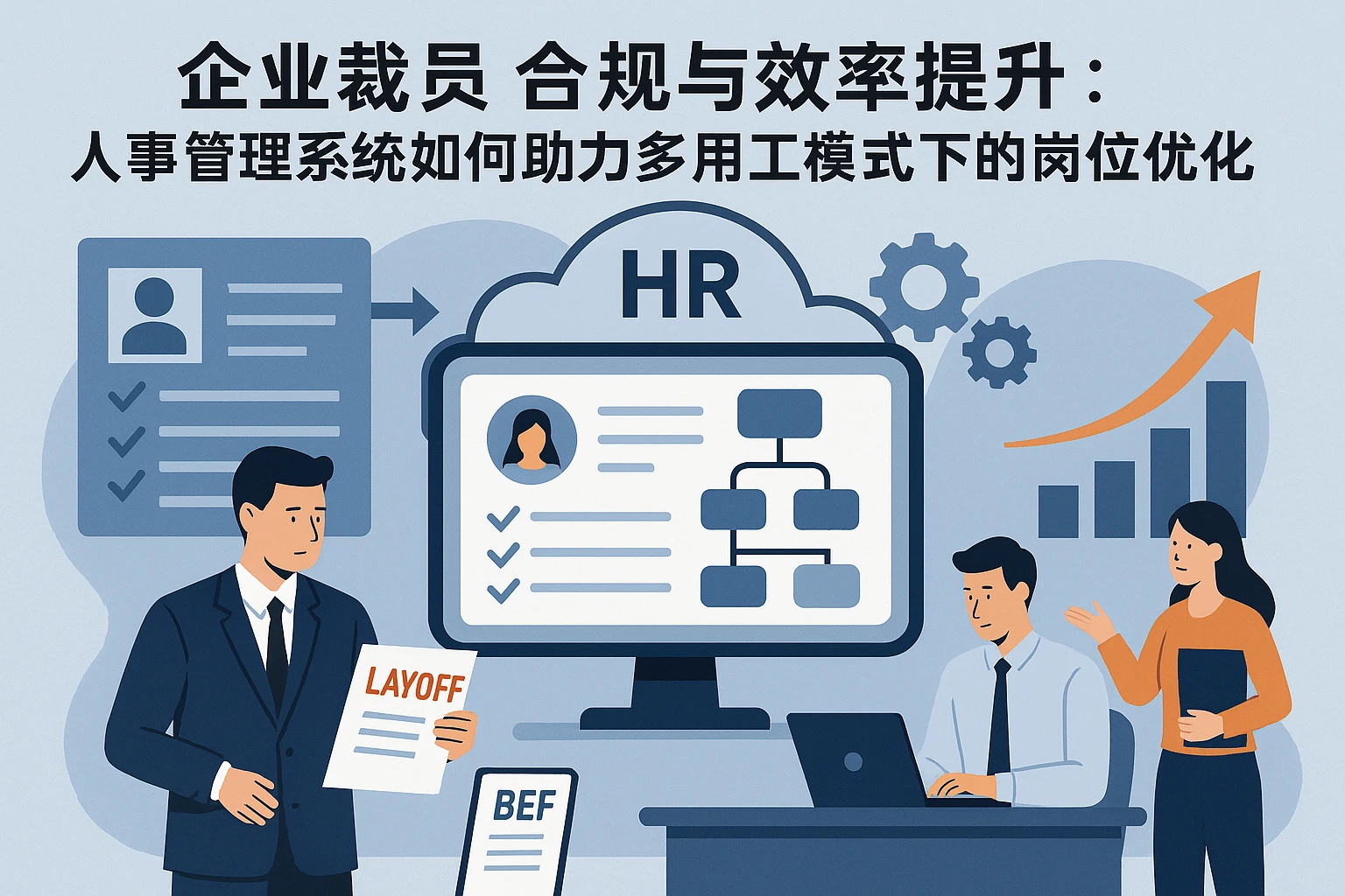 企业裁员合规与效率提升：人事管理系统如何助力多用工模式下的岗位优化