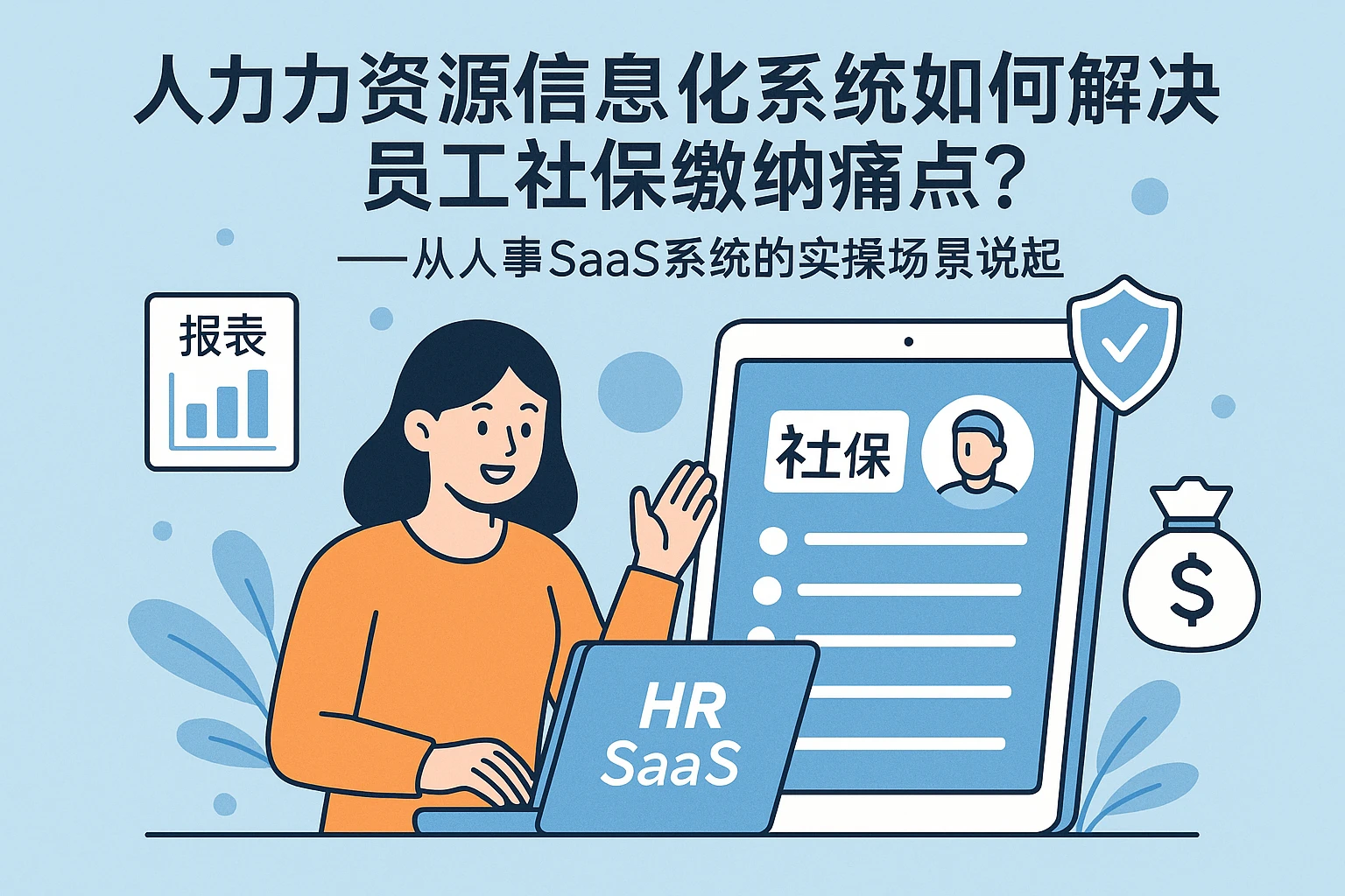 人力资源信息化系统如何解决员工社保缴纳痛点？——从人事SaaS系统的实操场景说起