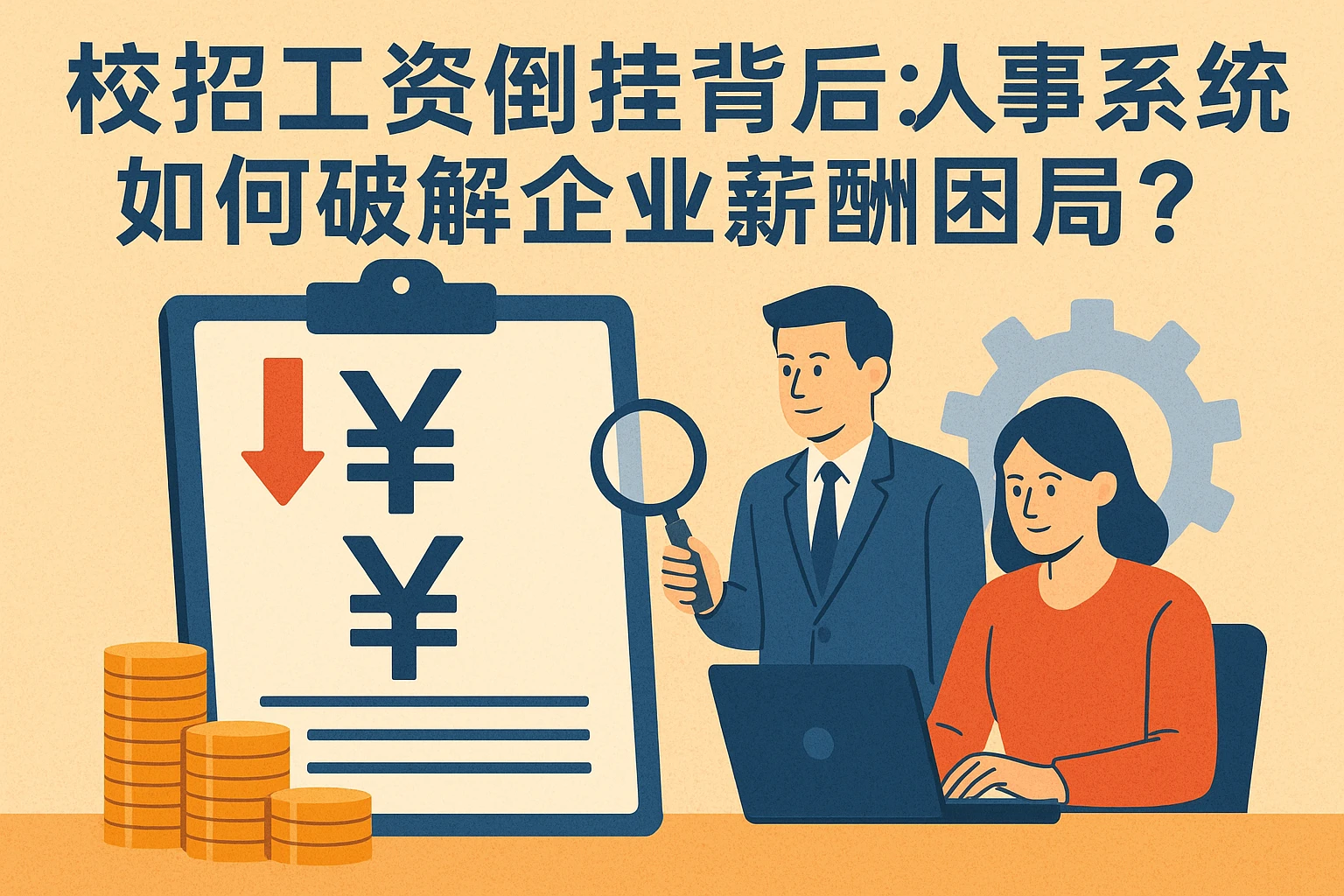校招工资倒挂背后：人事系统如何破解企业薪酬困局？