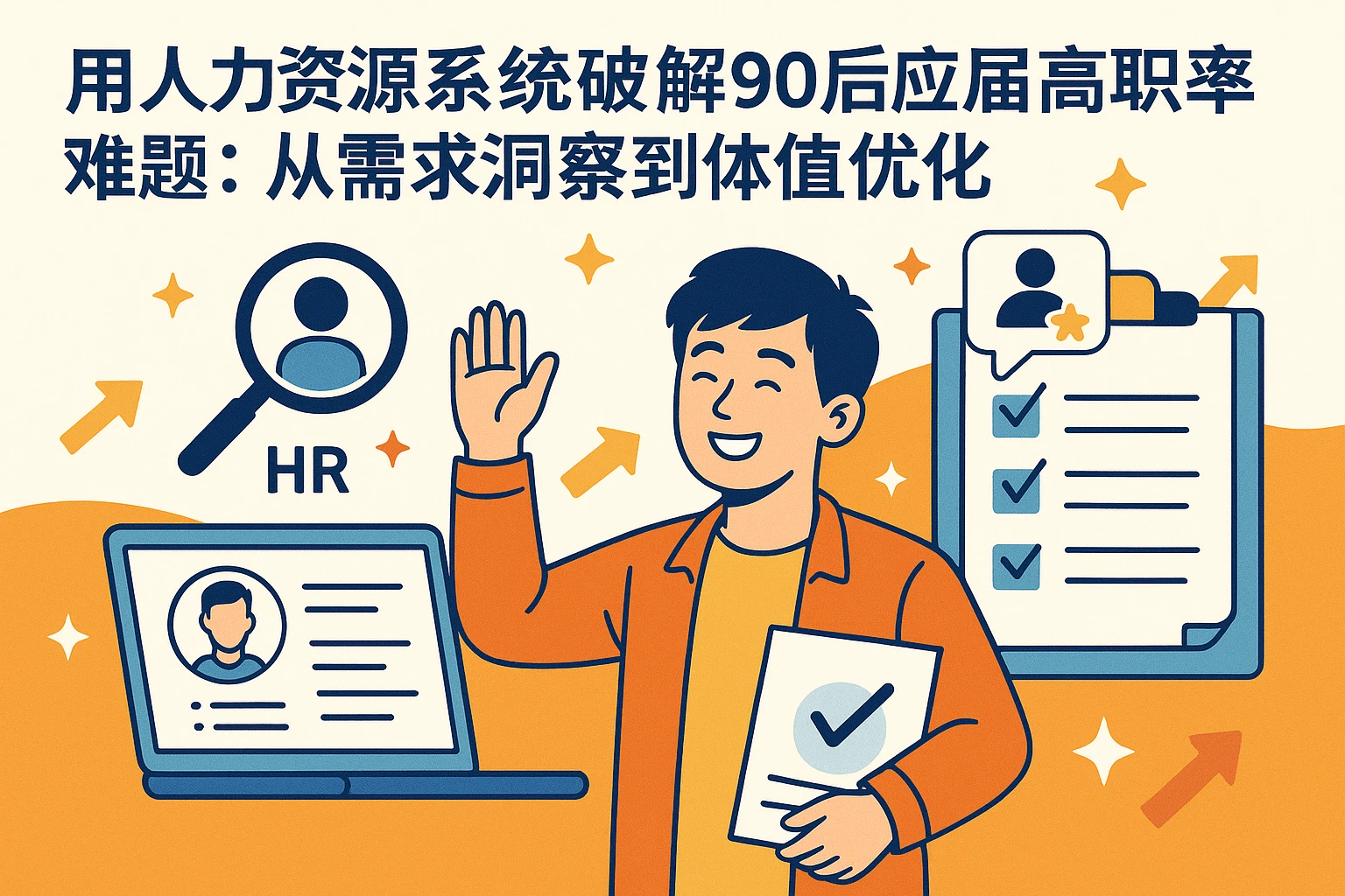 用人力资源系统破解90后应届生高离职率难题：从需求洞察到体验优化