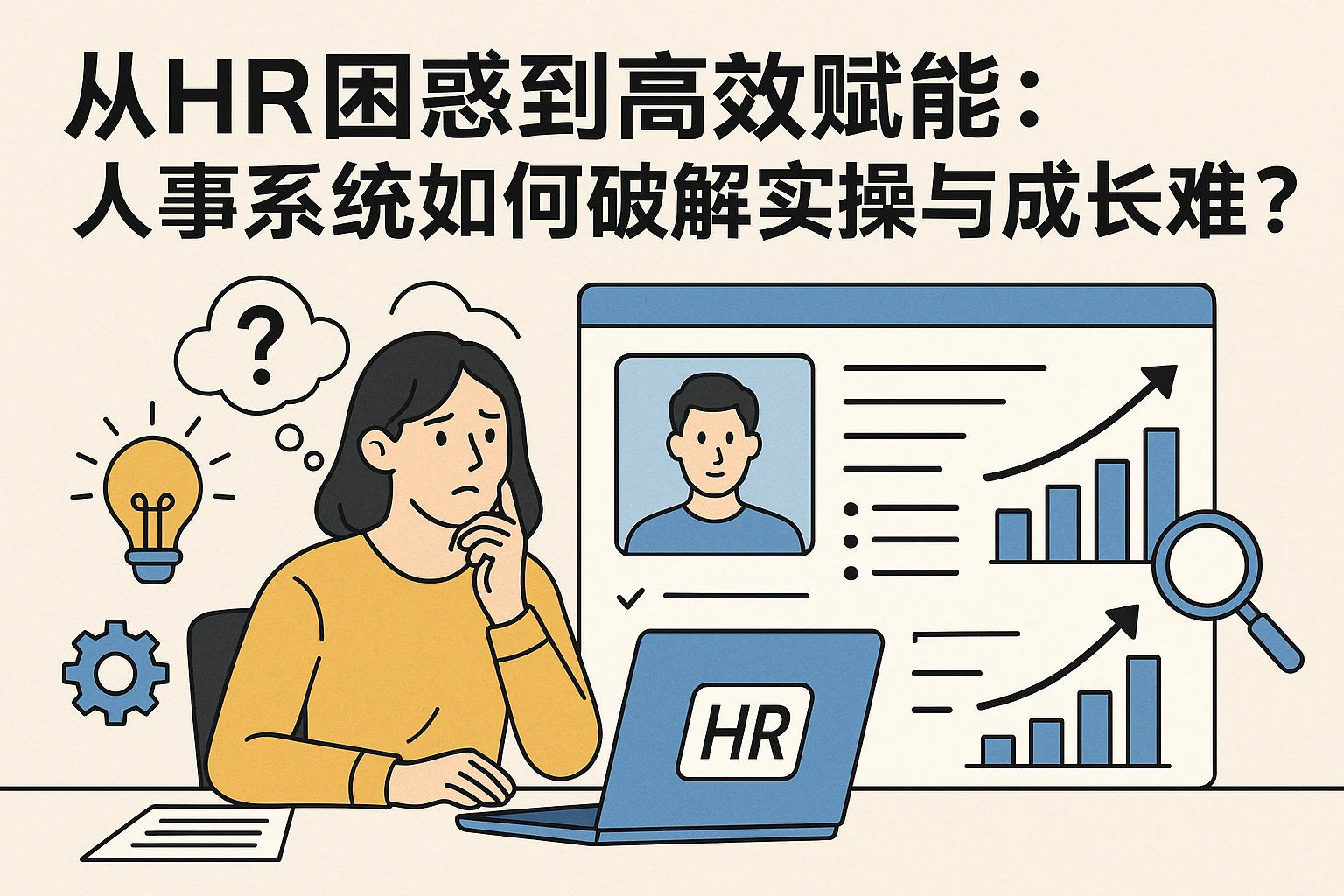 从HR困惑到高效赋能：人事系统如何破解实操与成长难题？