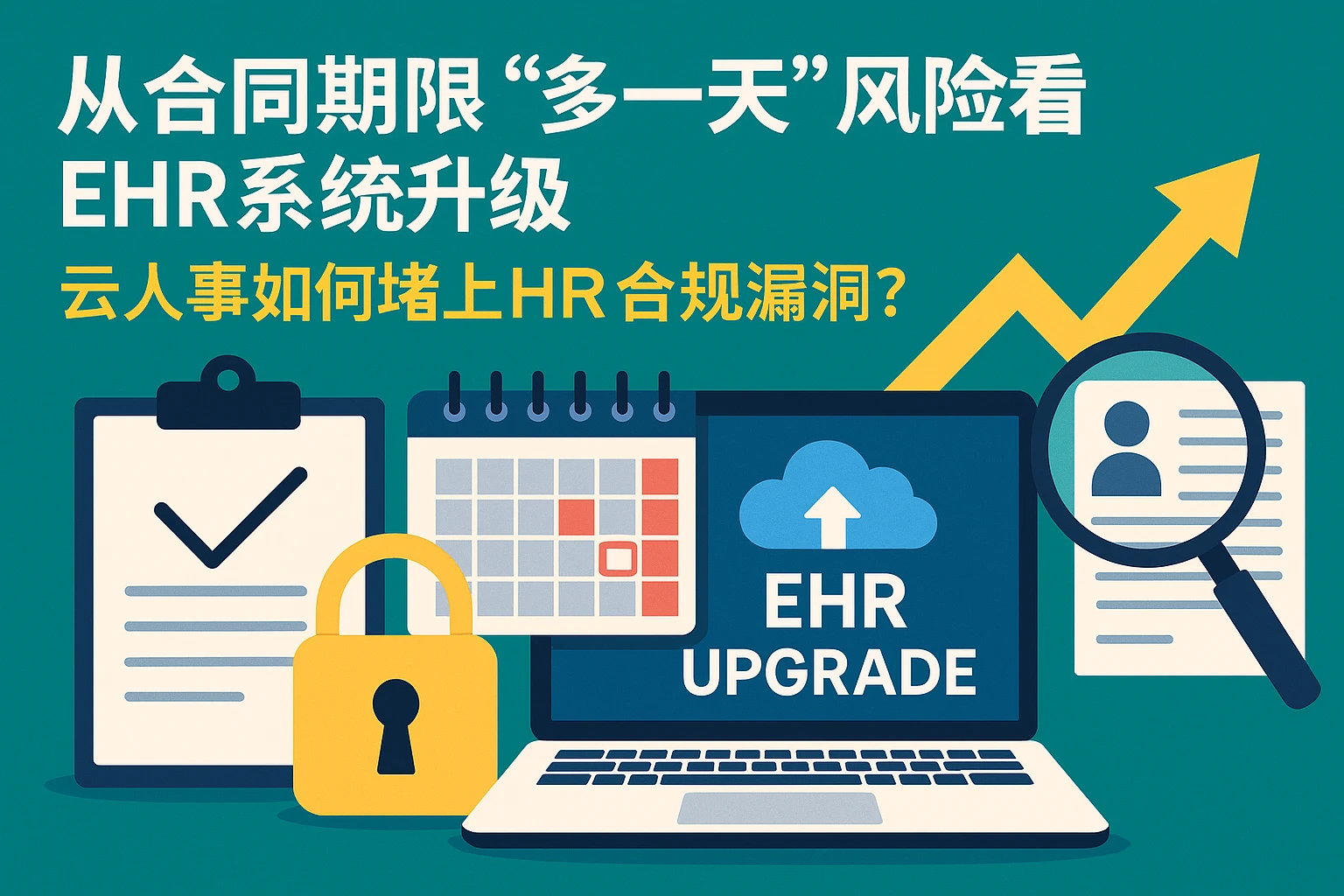 从合同期限“多一天”风险看EHR系统升级：云人事如何堵上HR合规漏洞？