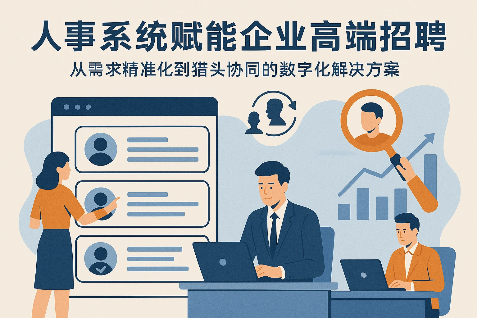 人事系统赋能企业高端招聘：从需求精准化到猎头协同的数字化解决方案