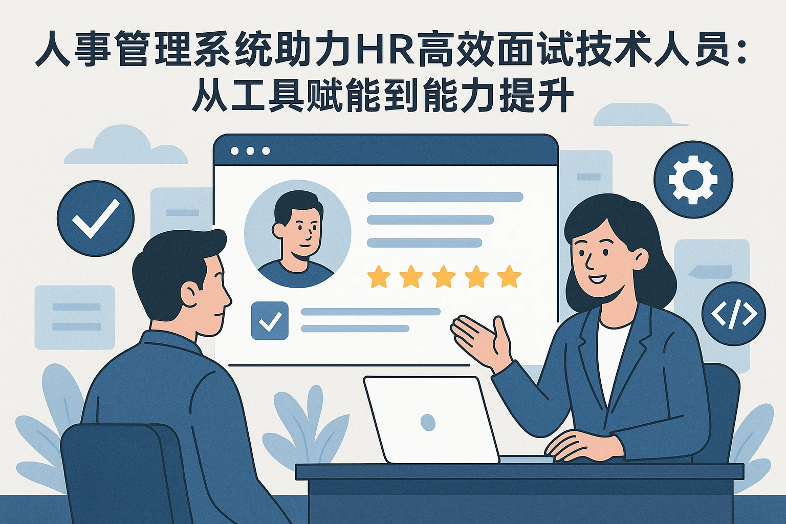 人事管理系统助力HR高效面试技术人员：从工具赋能到能力提升