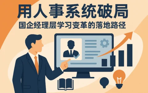 用人事系统破局：国企经理层学习变革的落地路径