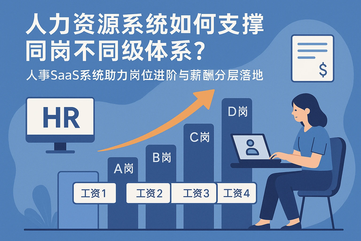 人力资源系统如何支撑同岗不同级体系？人事SaaS系统助力岗位进阶与薪酬分层落地