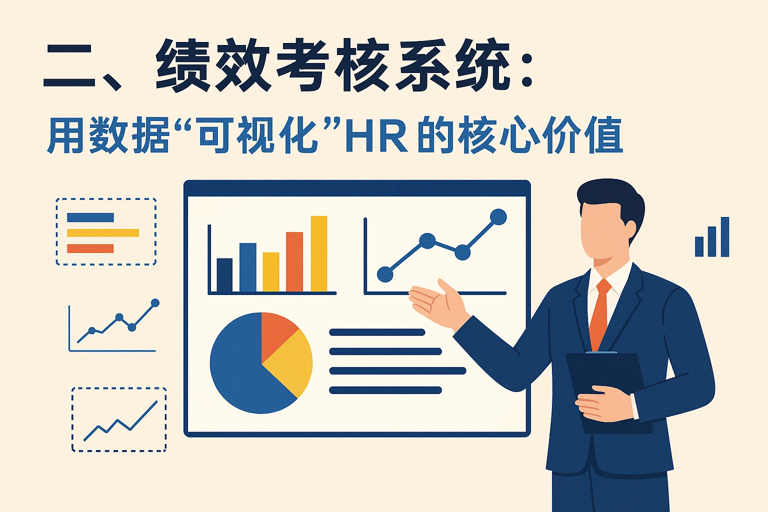 二、绩效考核系统：用数据“可视化”HR的核心价值