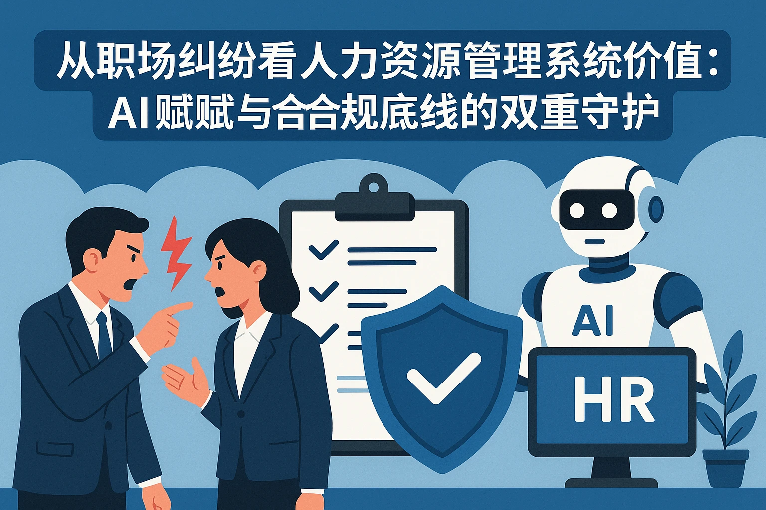 从职场纠纷看人力资源管理系统的价值：AI赋能与合规底线的双重守护