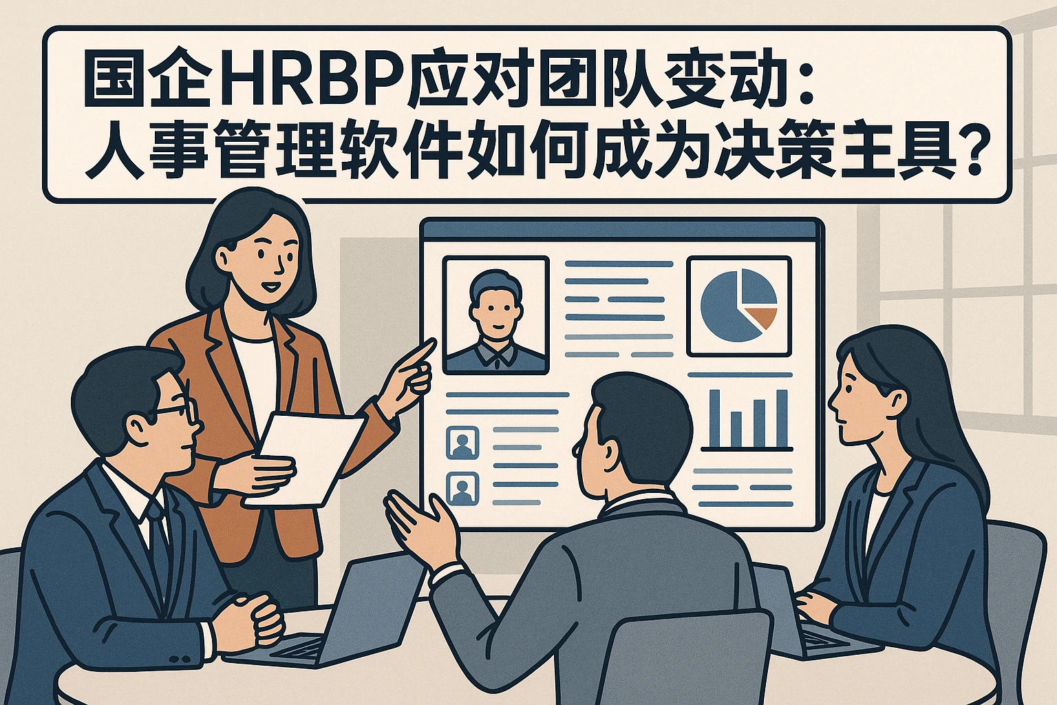 国企HRBP应对团队变动：人事管理软件如何成为决策支撑工具？