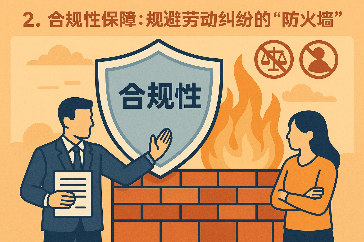 2. 合规性保障：规避劳动纠纷的“防火墙”