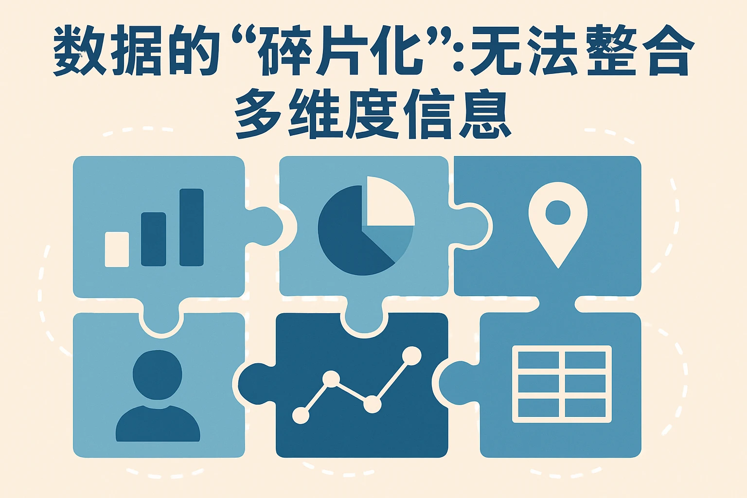 2. 数据的“碎片化”：无法整合多维度信息