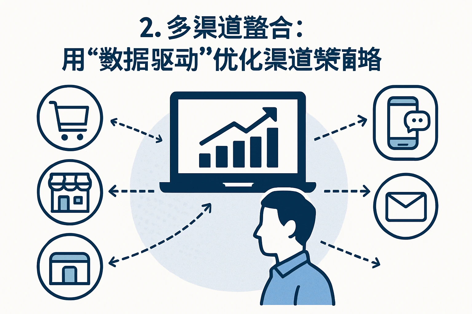 2. 多渠道整合：用“数据驱动”优化渠道策略