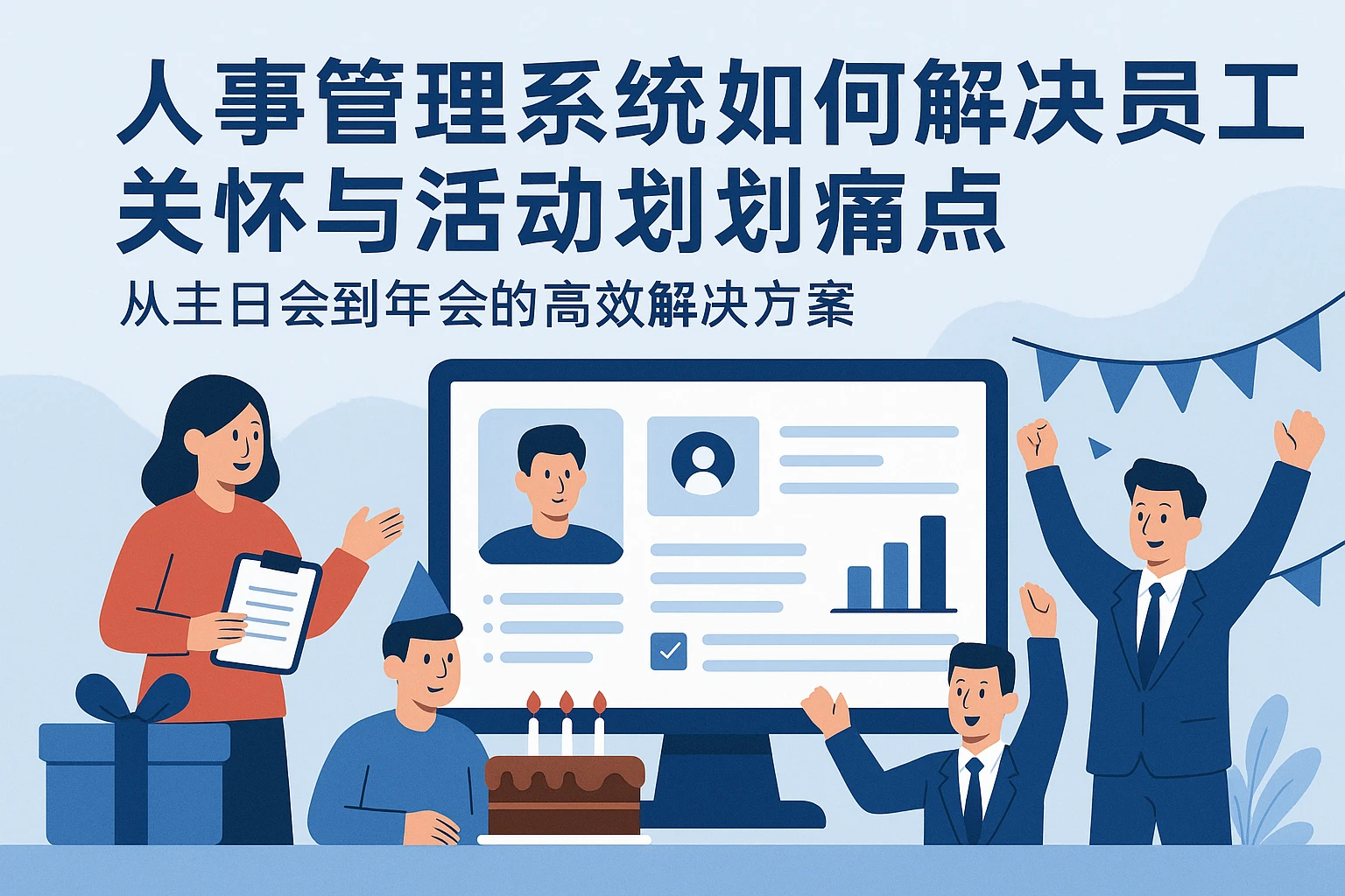 人事管理系统如何解决企业员工关怀与活动策划痛点？从生日会到年会的高效解决方案