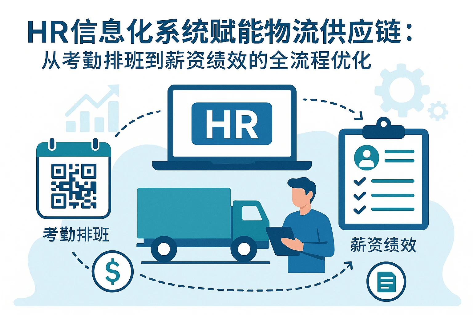 人力资源信息化系统赋能物流供应链：从考勤排班到薪资绩效的全流程优化