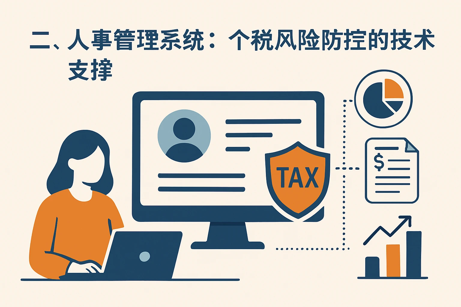 二、人事管理系统：个税风险防控的技术支撑