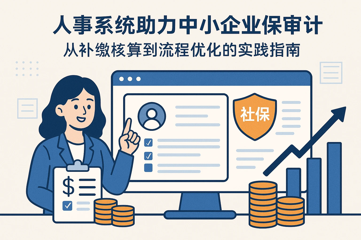 人事系统助力中小企业社保审计：从补缴核算到流程优化的实践指南