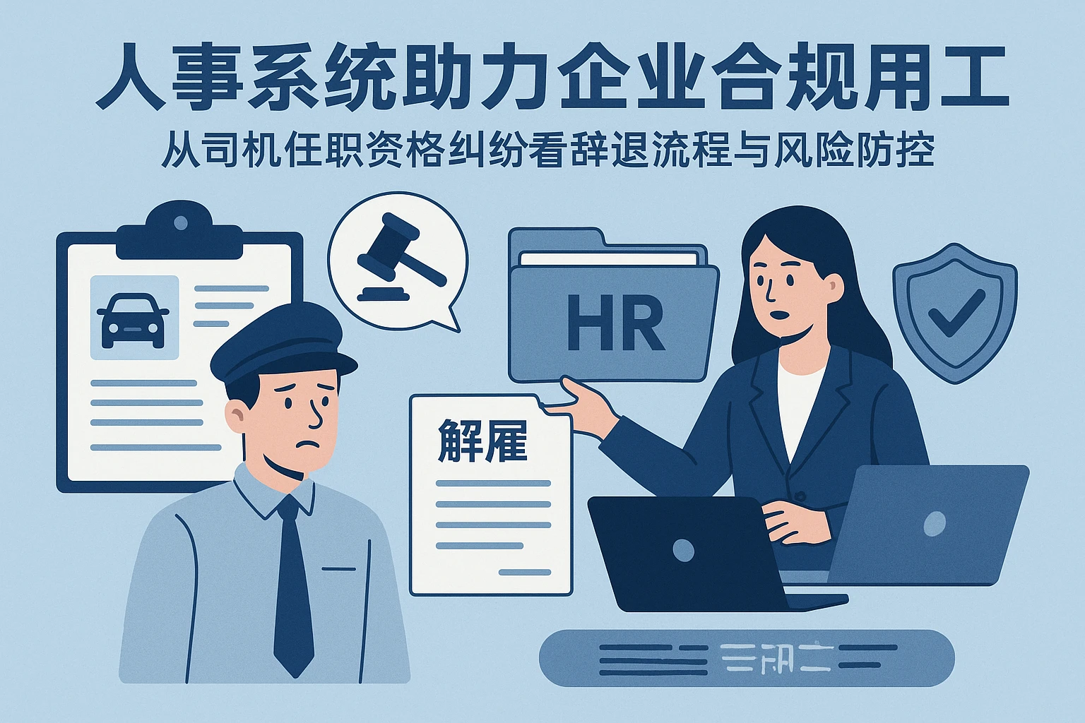 人事系统助力企业合规用工：从司机任职资格纠纷看辞退流程与风险防控