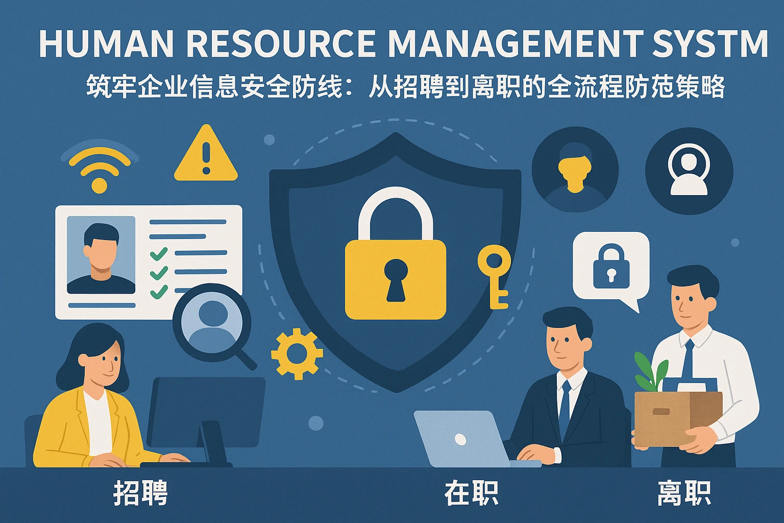 用人事管理系统筑牢企业信息安全防线：从招聘到离职的全流程防范策略