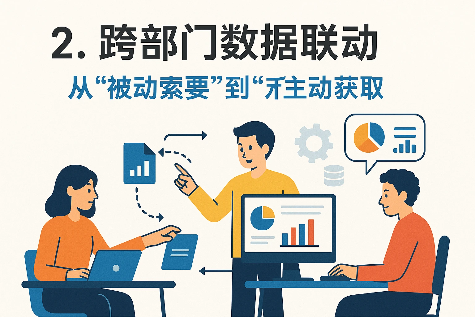 2. 跨部门数据联动：从“被动索要”到“主动获取”