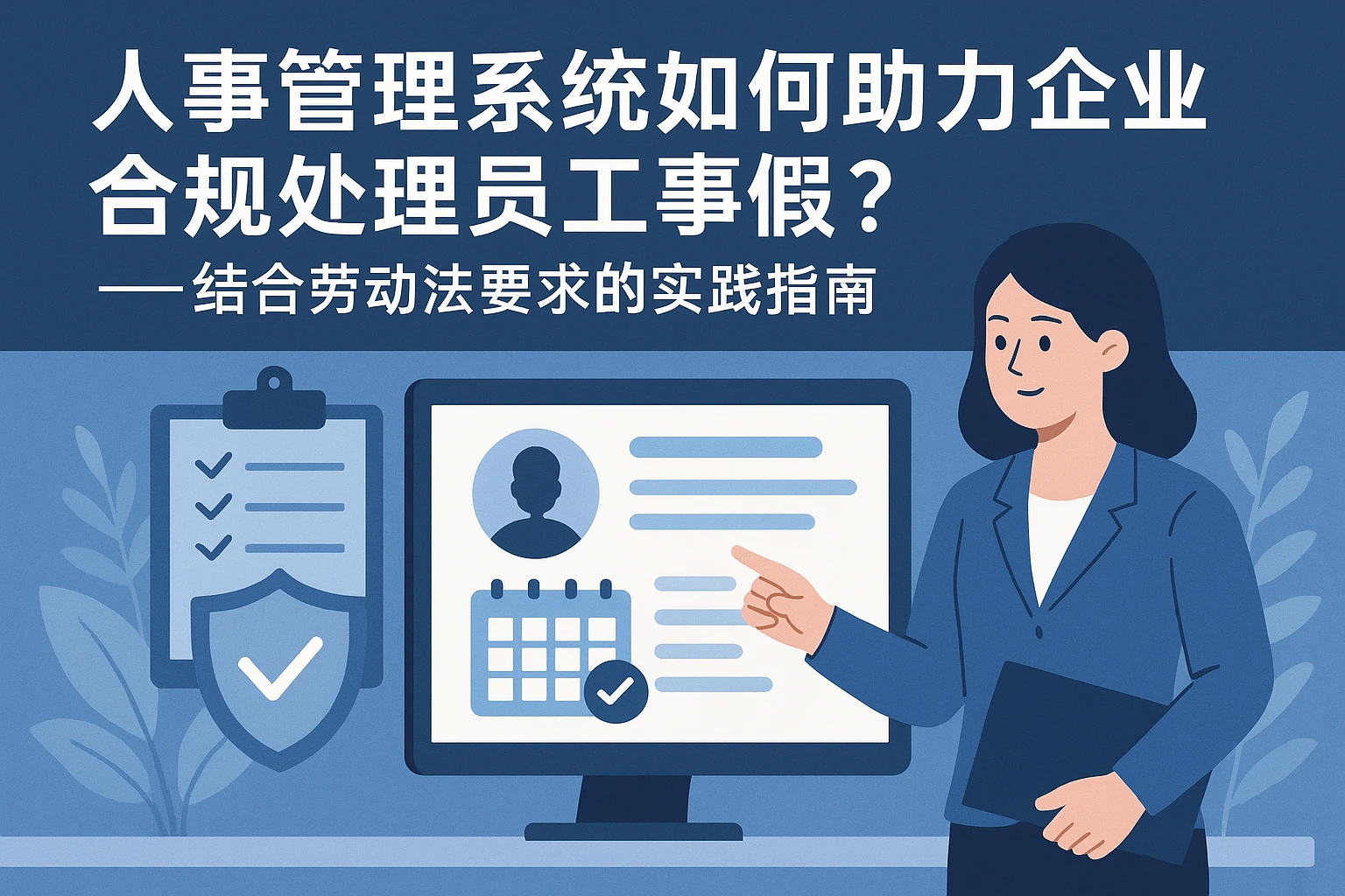 人事管理系统如何助力企业合规处理员工事假？——结合劳动法要求的实践指南