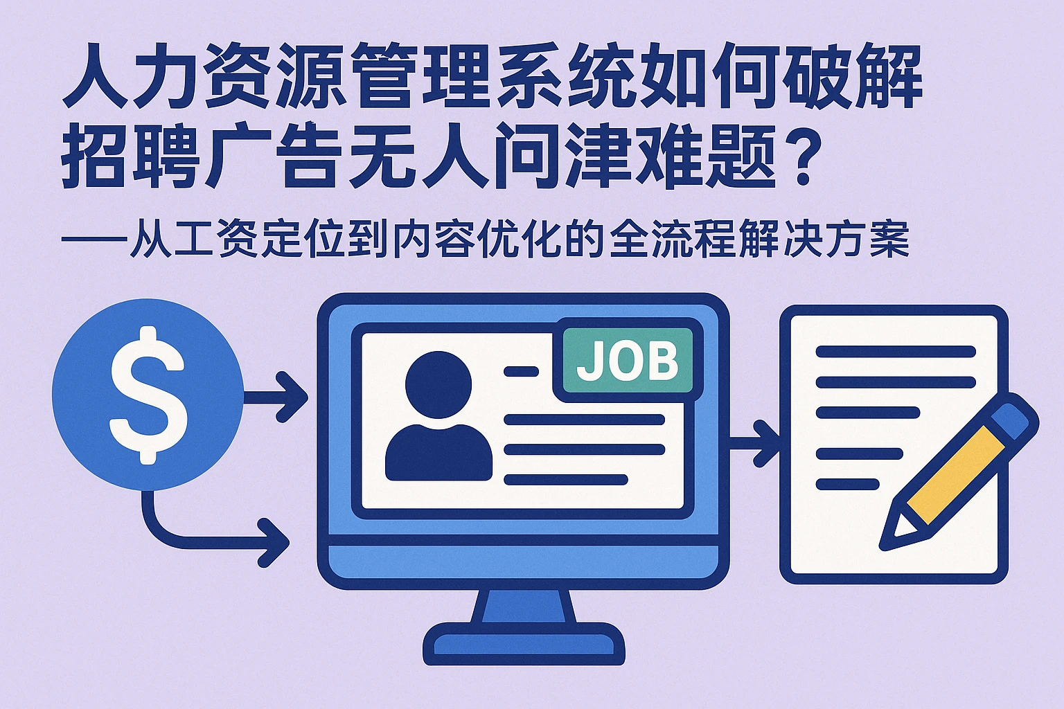 人力资源管理系统如何破解招聘广告无人问津难题？——从工资定位到内容优化的全流程解决方案