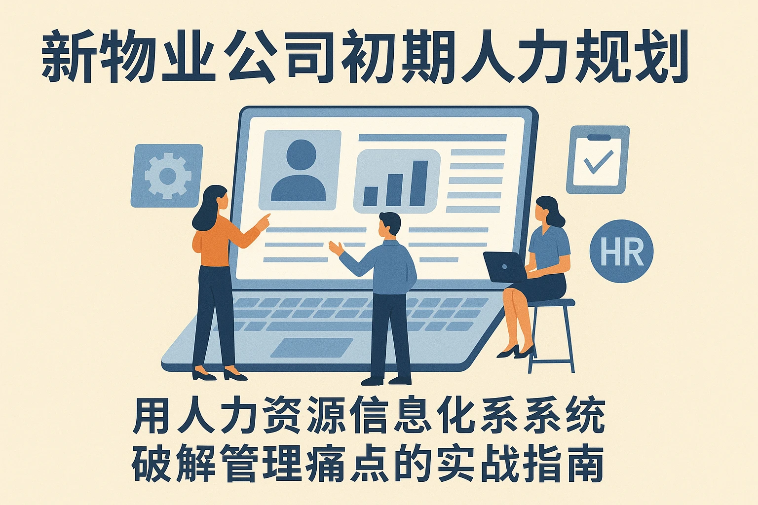 新物业公司初期人力规划：用人力资源信息化系统破解管理痛点的实战指南