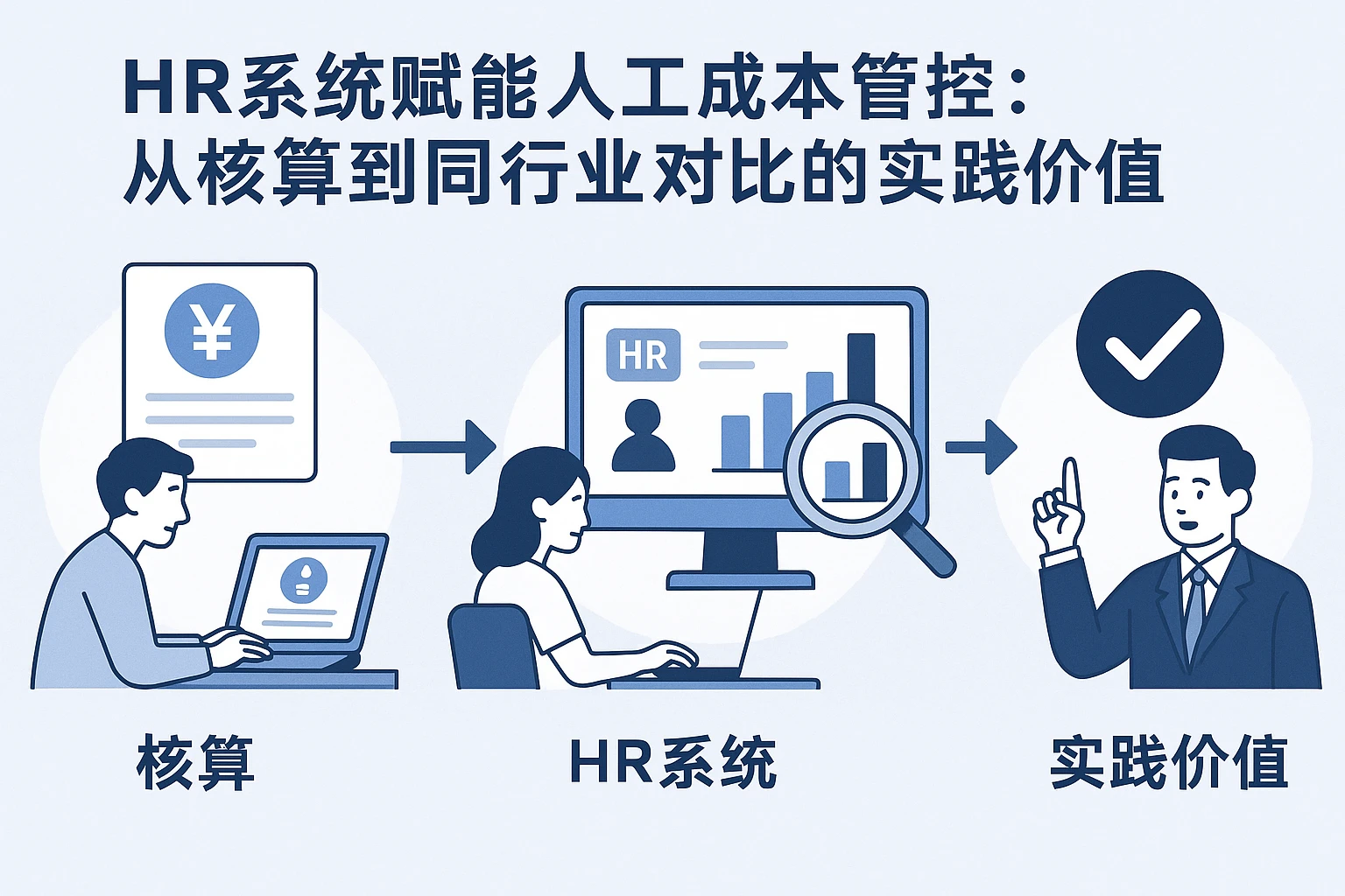 HR系统赋能人工成本管控：从核算到同行业对比的实践价值