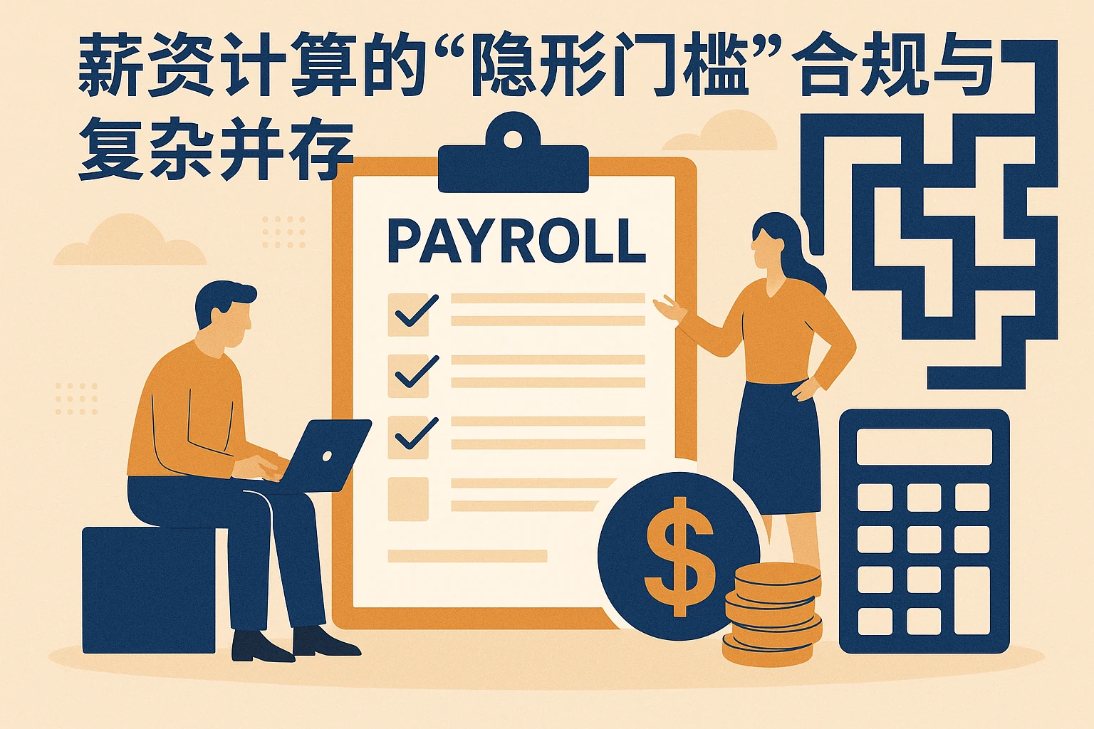 1. 薪资计算的“隐形门槛”：合规与复杂并存