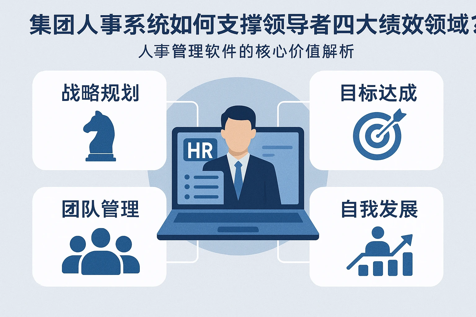 集团人事系统如何支撑领导者四大绩效领域？人事管理软件的核心价值解析