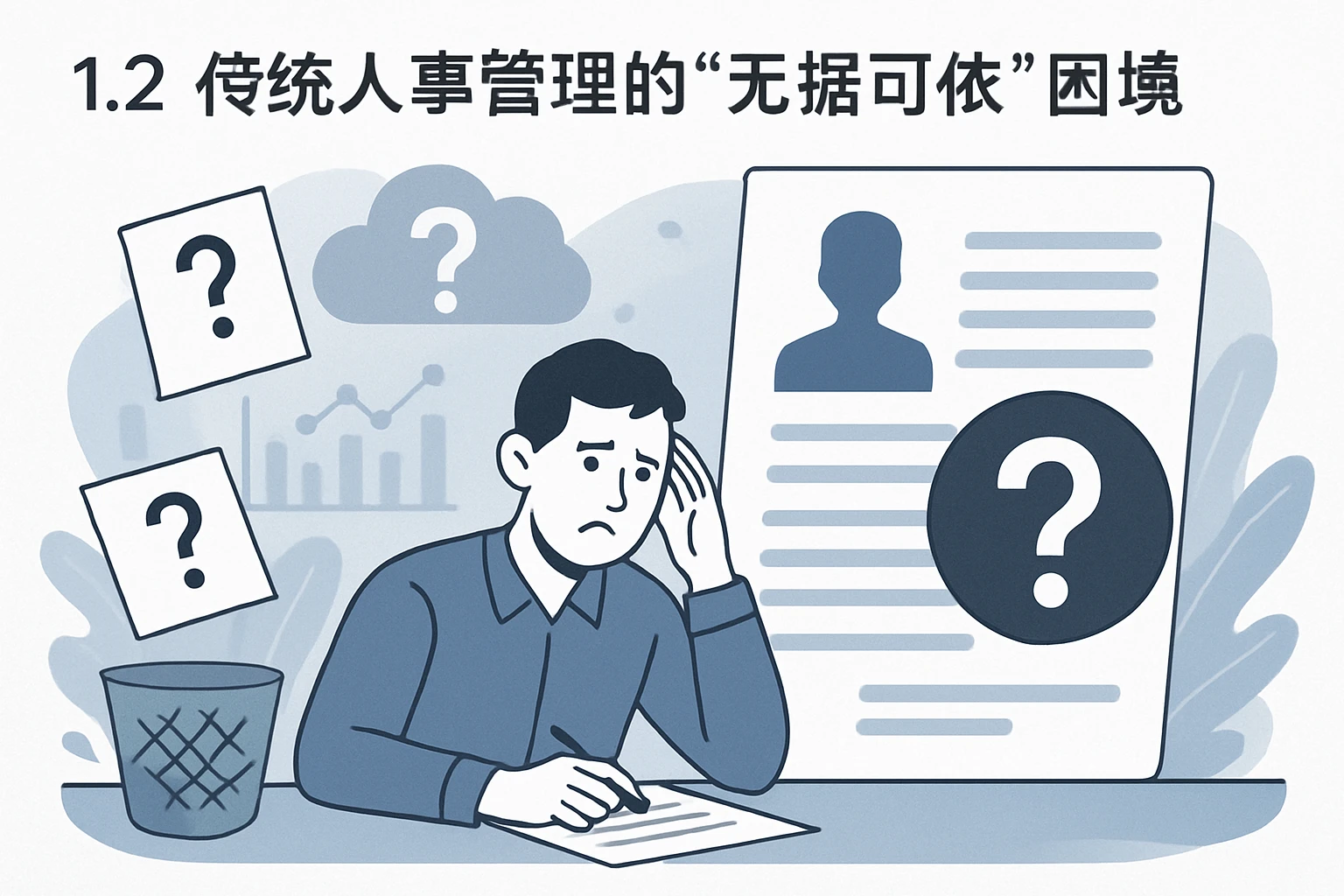 1.2 传统人事管理的“无据可依”困境