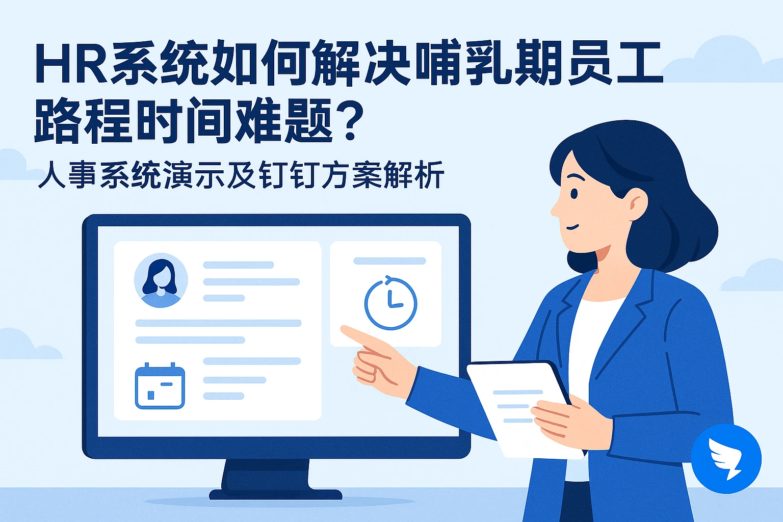 HR系统如何解决哺乳期员工路程时间难题？人事系统演示及钉钉方案解析