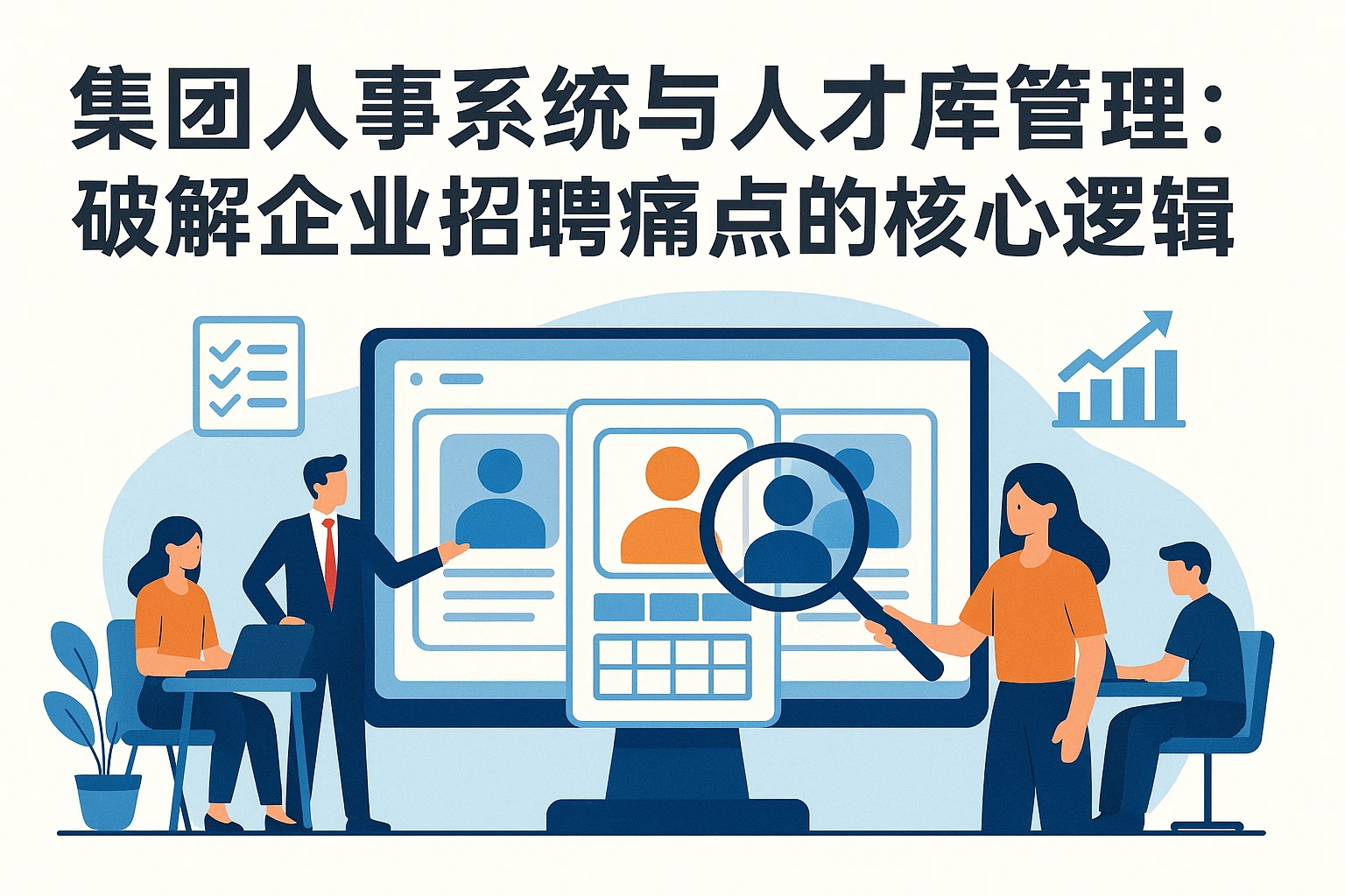 集团人事系统与人才库管理：破解企业招聘痛点的核心逻辑