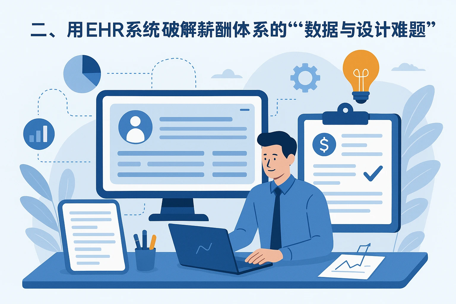 二、用EHR系统破解薪酬体系的“数据与设计难题”