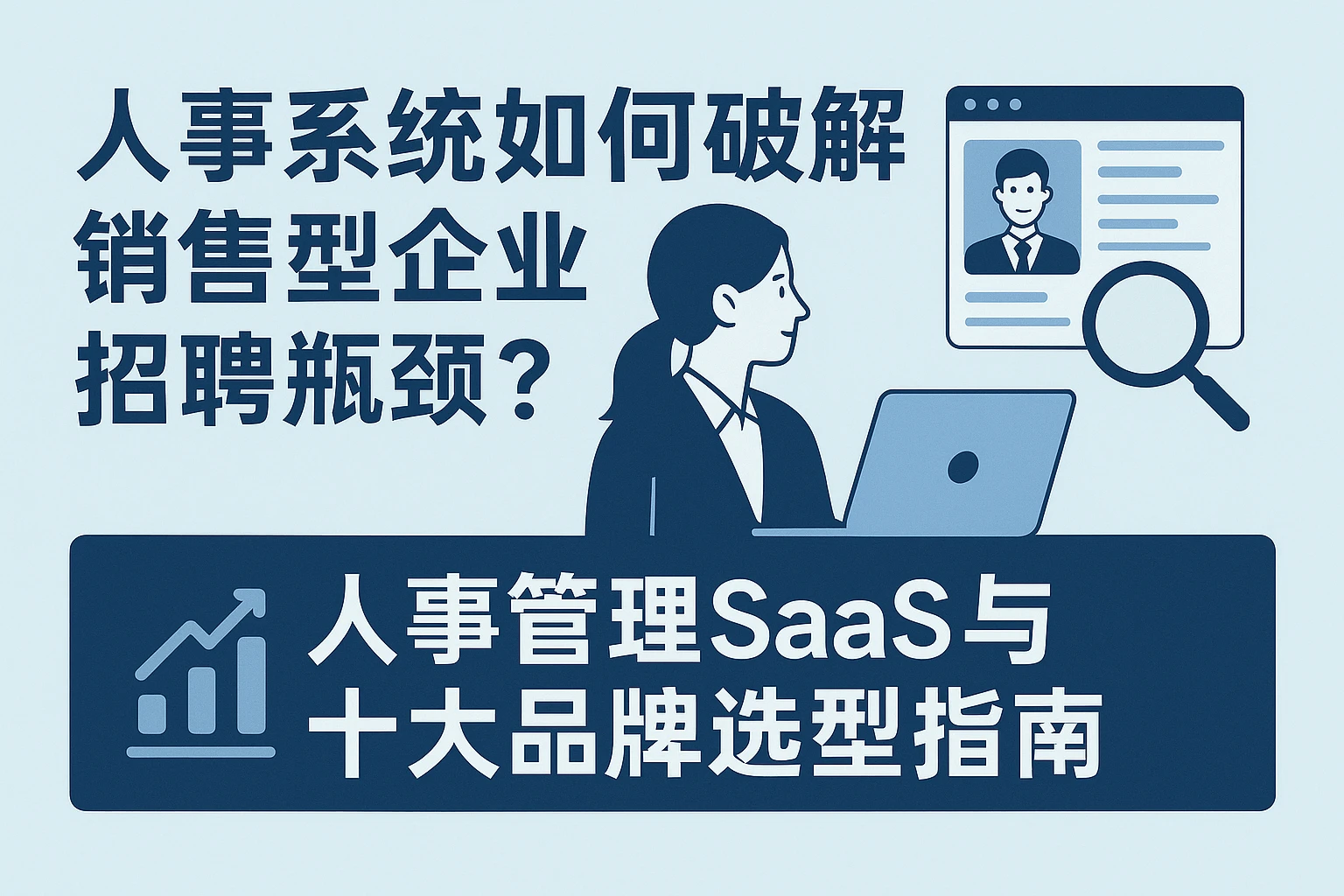 人事系统如何破解销售型企业招聘瓶颈？人事管理SaaS与十大品牌选型指南