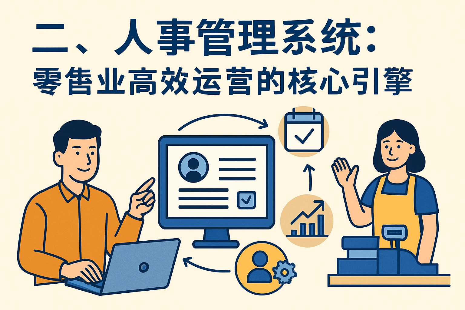 二、人事管理系统：零售业高效运营的核心引擎
