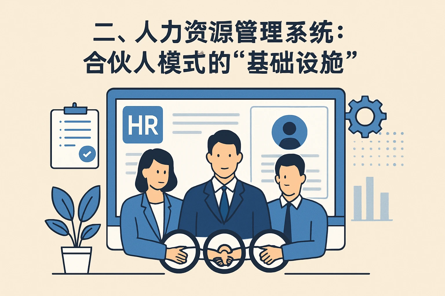 二、人力资源管理系统：合伙人模式的“基础设施”