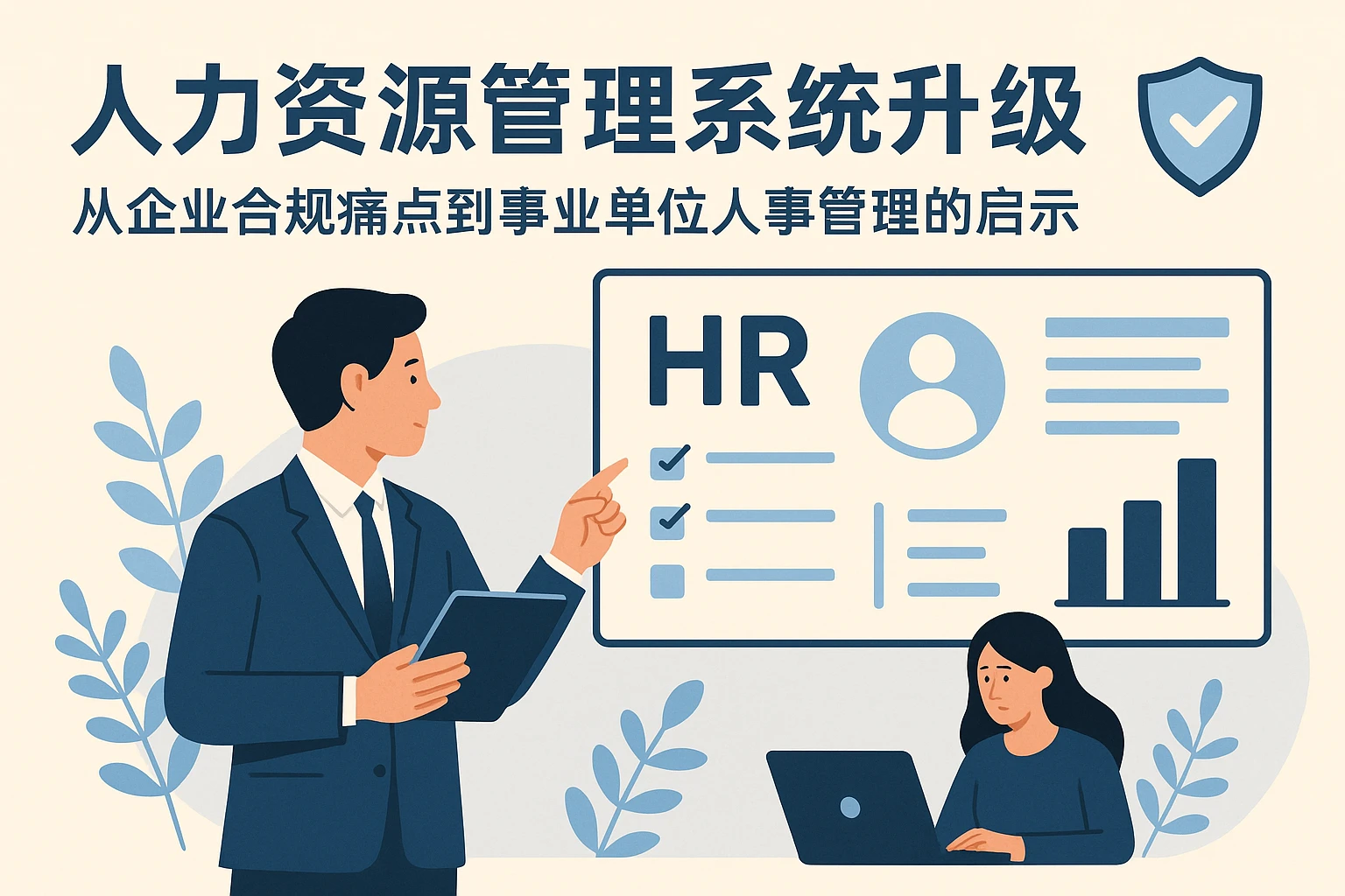 人力资源管理系统升级：从企业合规痛点到事业单位人事管理的启示