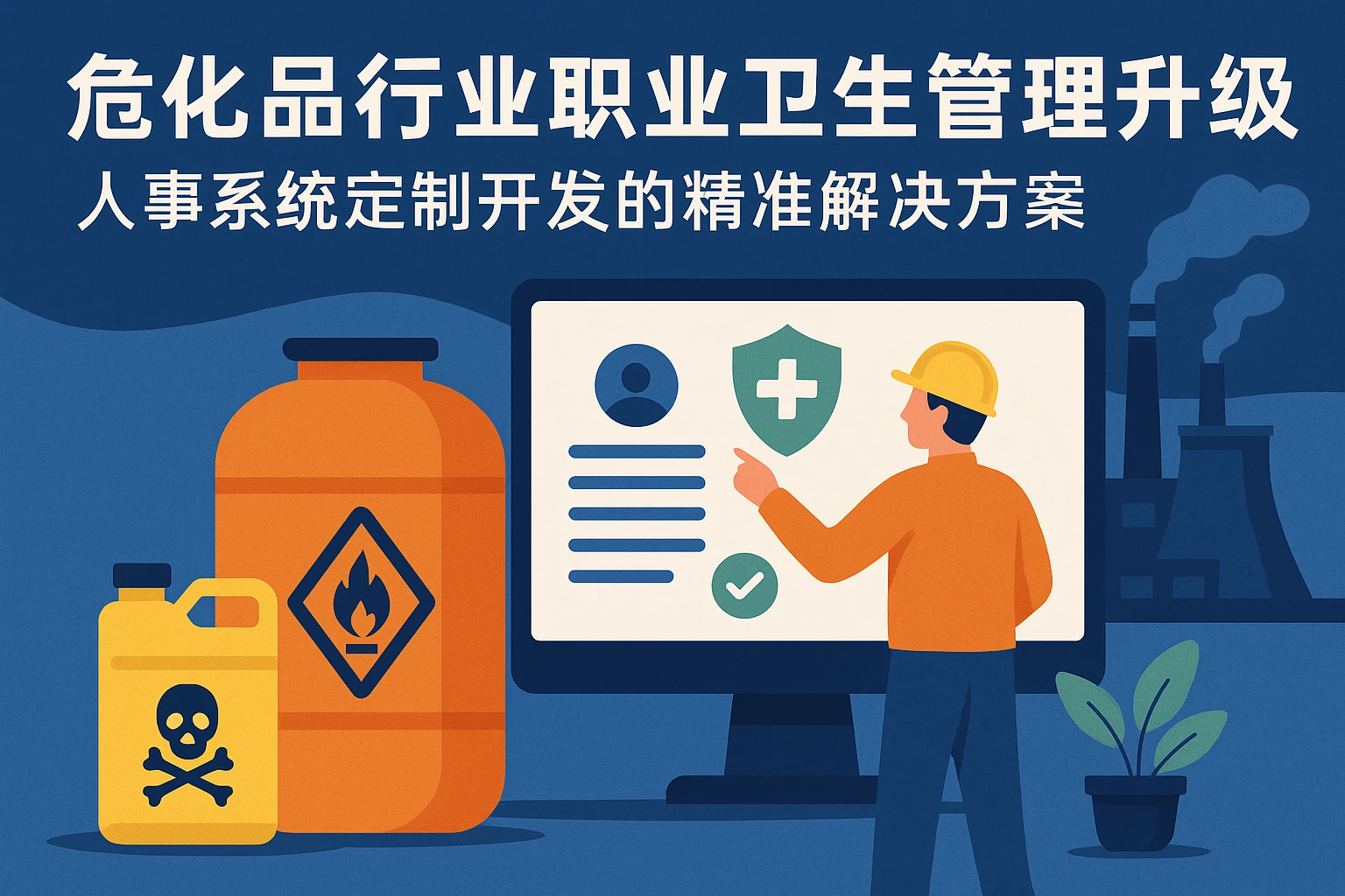 危化品行业职业卫生管理升级：人事系统定制开发的精准解决方案