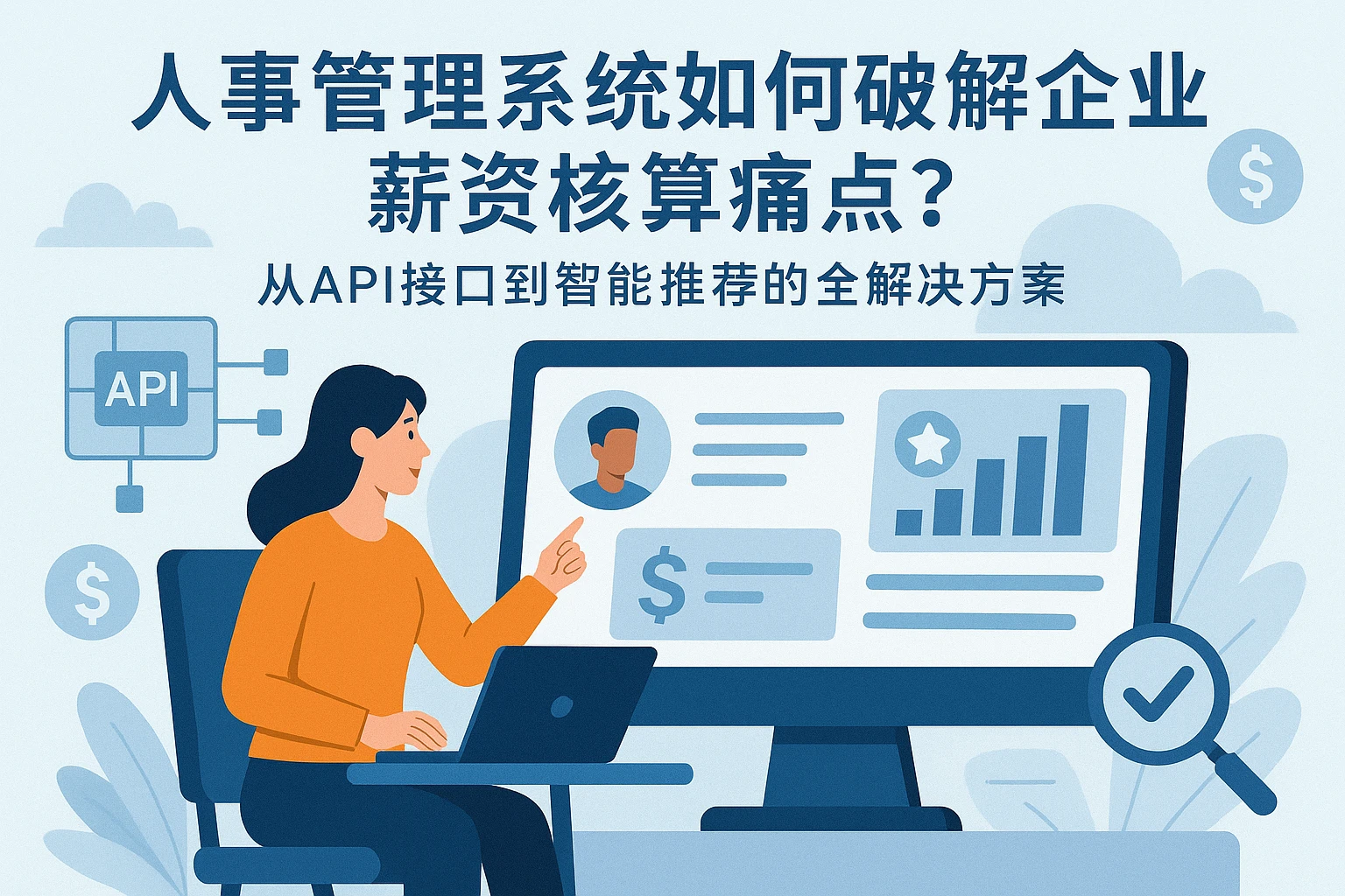 人事管理系统如何破解企业薪资核算痛点？从API接口到智能推荐的全解决方案