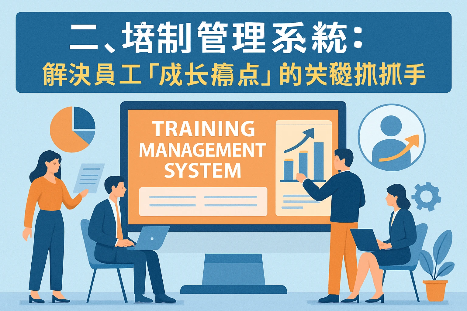 二、培训管理系统：解决员工“成长痛点”的关键抓手