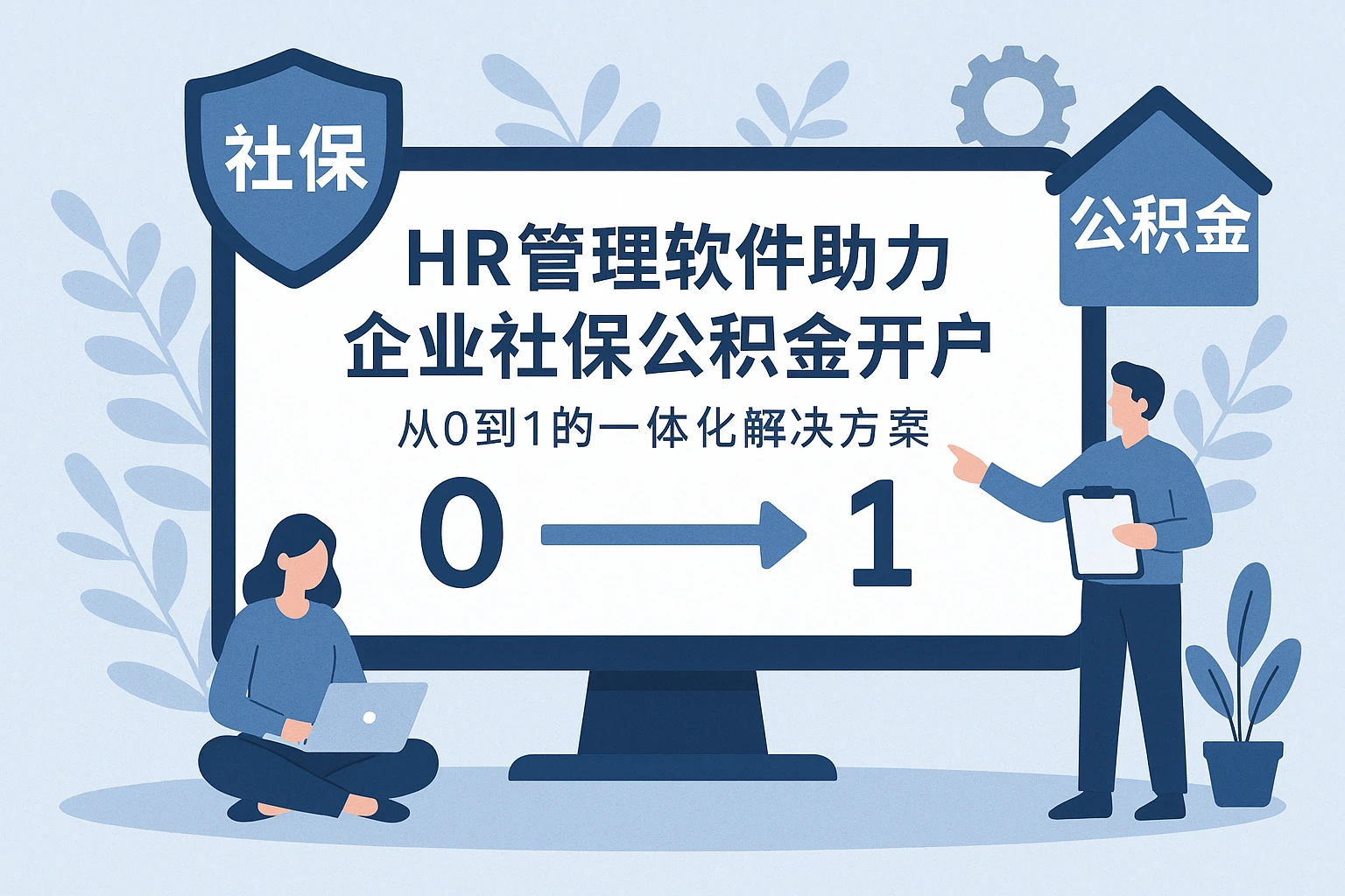 HR管理软件助力企业社保公积金开户：从0到1的一体化解决方案