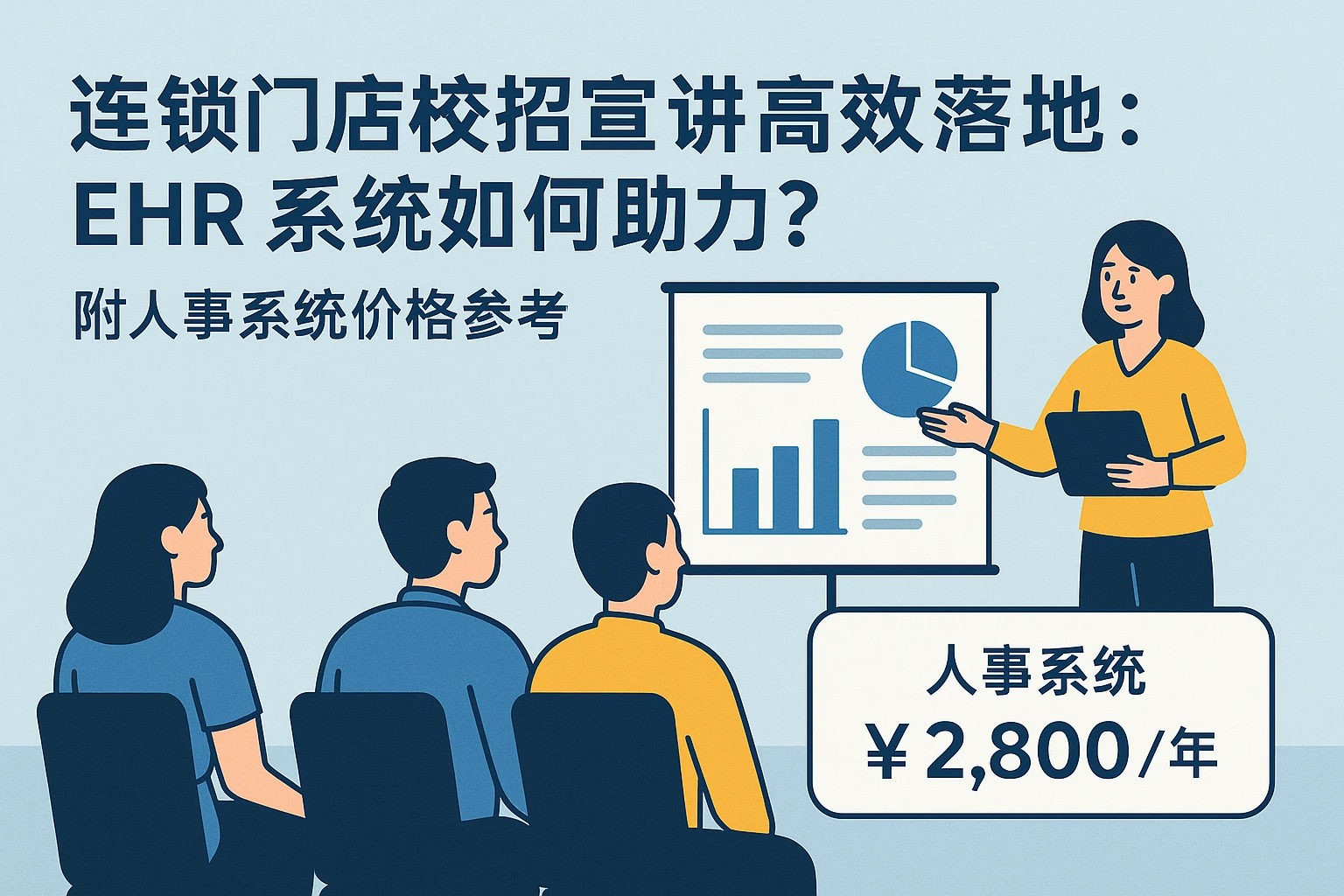 连锁门店校招宣讲高效落地：EHR系统如何助力？附人事系统价格参考